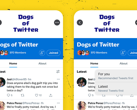 Twitter Adds New Feed Sorting Options to Communities