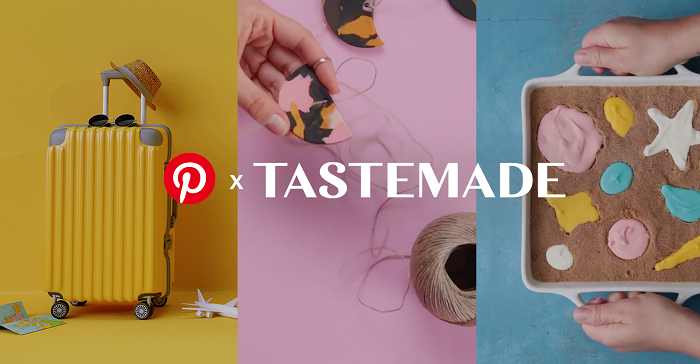 Pinterest Establishes New Content Partnership with Tastemade to Promote Pin Product Listings