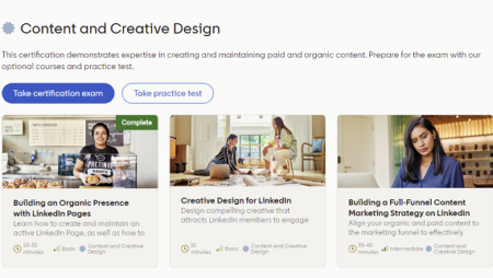 LinkedIn Launches New Content Marketing Development Course