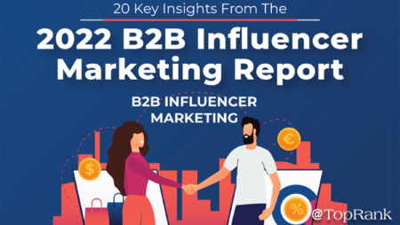 20 Key Insights from TopRank’s 2022 B2B Influencer Marketing Report [Infographic]