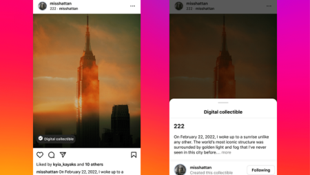 Instagram Expands NFT Display Options to More Than 100 Regions