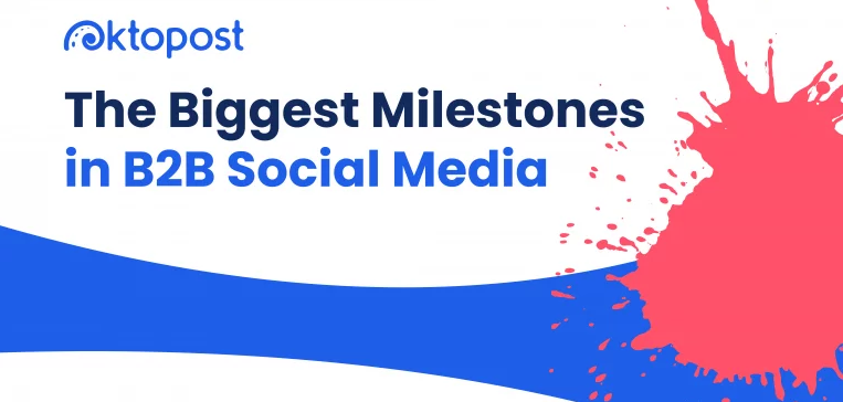 The Biggest Milestones in B2B Social Media [Infographic]
