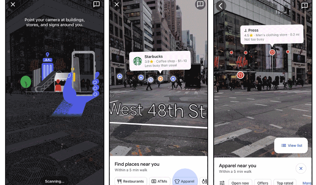 Google Adds New Search Tools for the Holidays, Including AR Try-On Tools and Map Overlays