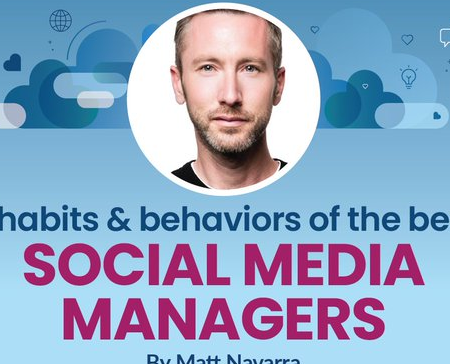 5 Habits and Behaviors of the Best Social Media Managers [Infographic]