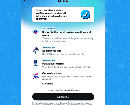 Twitter Announces the Re-Launch of its Paid Verification Plan, with a Price Increase on iOS