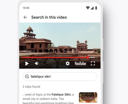 Google Tests Text Search for Segments in YouTube Clips