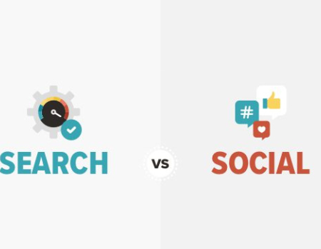 SEO v Social Media: The 9 Big Differences & What Works Where [Infographic]