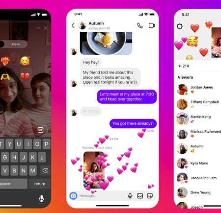 Instagram Launches New Reactions, Stickers and More for Valentine’s Day