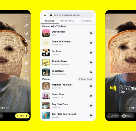 Snapchat Adds New Audio Elements to Tap into ‘Sound on’ Usage