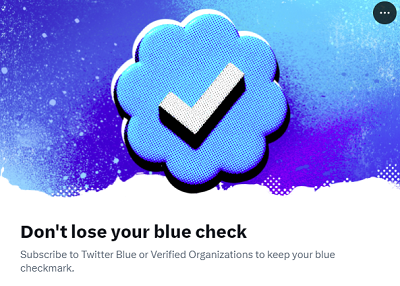 Twitter Will Begin Removing ‘Legacy’ Blue Checkmarks from Next Week